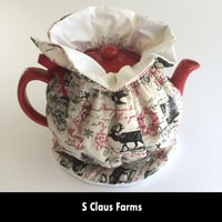 Image 2 of Traditional Round Tea Cozy - S Claus Farms