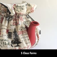 Image 5 of Traditional Round Tea Cozy - S Claus Farms