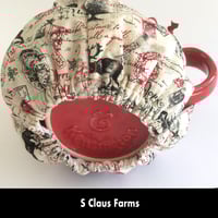 Image 7 of Traditional Round Tea Cozy - S Claus Farms