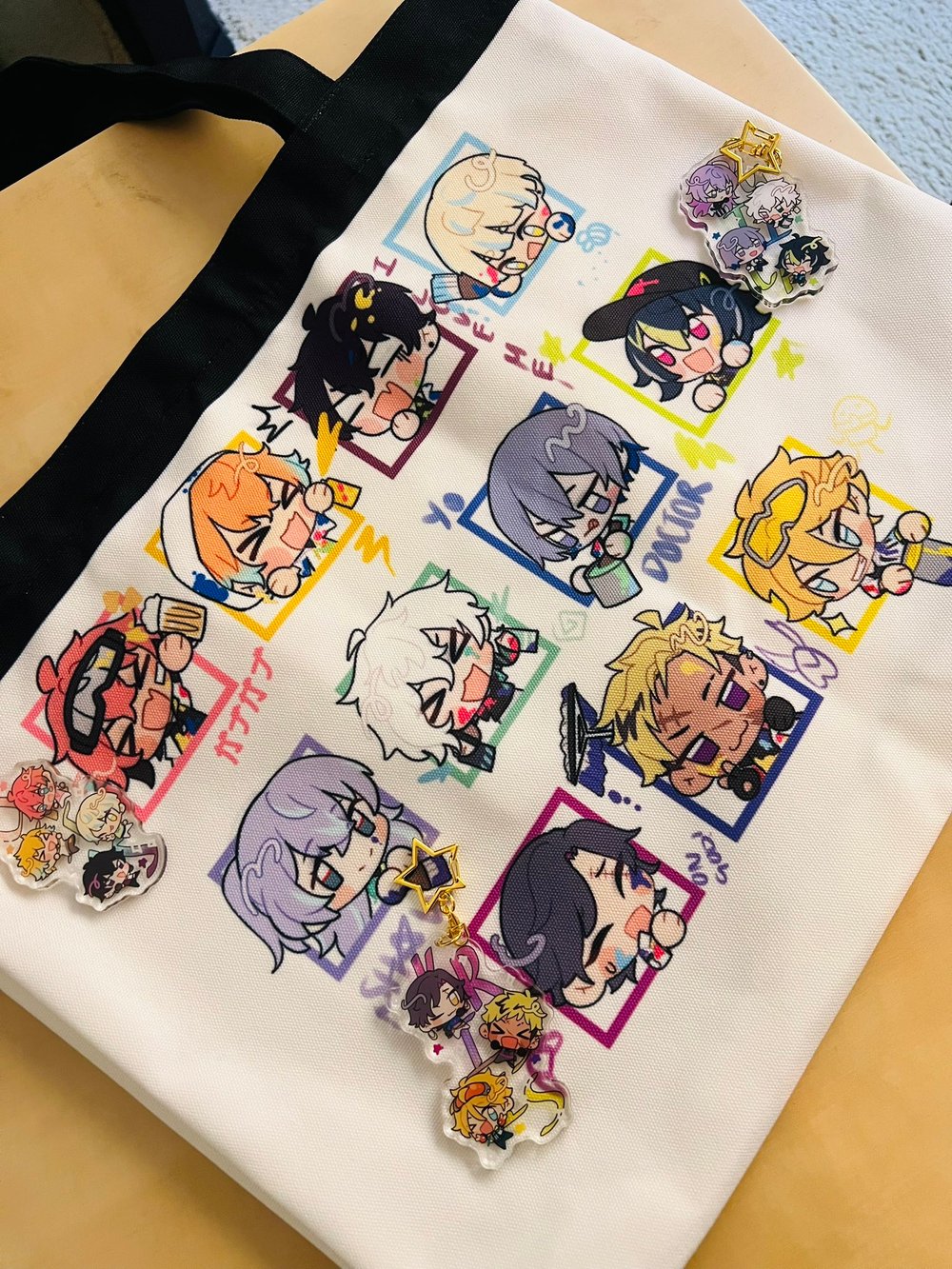 Image of Niji Heroes Tote Bag *PREORDER*