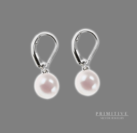 Pearl Dangle Earrings 
