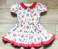 Christmas Mickey and Friends Twirl Dress.