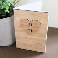 Image 7 of Mr & Mr Card. Mr and Mr Wedding Card. Mr and Mr Engagement Card. LGBT Card.