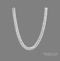 Sterling Silver Cuban Necklace
