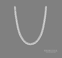 Sterling Silver Rope Necklace