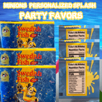 Image 2 of Personalized Minions Party Favors