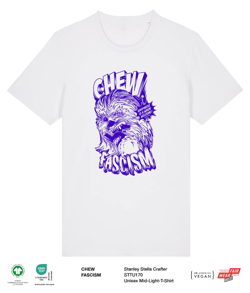 Image of T-Shirt CHEW FASCISM WHITE