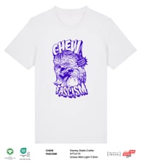 Image 1 of T-Shirt CHEW FASCISM WHITE