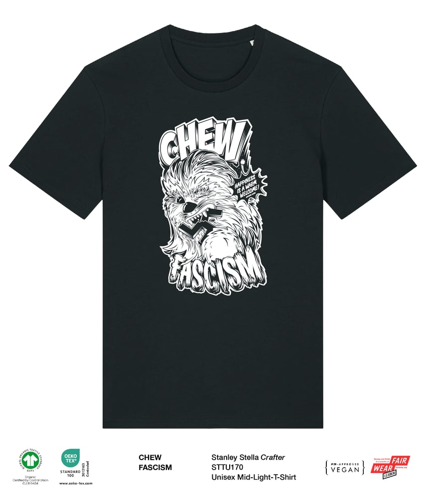 Image of T-Shirt CHEW FASCISM BLACK