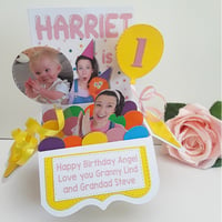 Image 11 of  Personalised Ms Rachel  Inspired Pop Up Card Box, Personalised Ms Rachel Inspired Centrepiece 