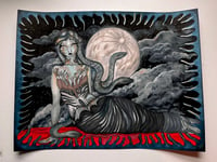 Image 1 of Medusa original A3 illustration 