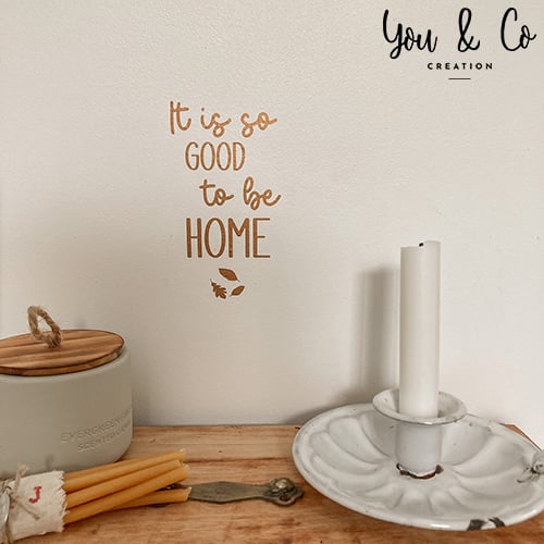 Image of Sticker "It is so GOOD to be HOME"