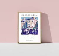 Montpellier Wine Bar Cheltenham Fine Art Print