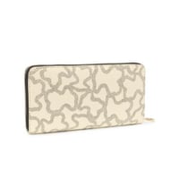 Image 2 of BILLETERA BEIGE KAOS ICON TOUS. AW24