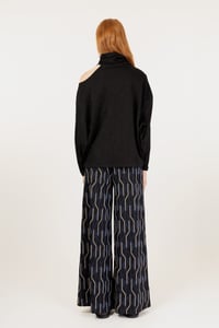 Image 3 of PANTALONE PALOMA ARROW NERO