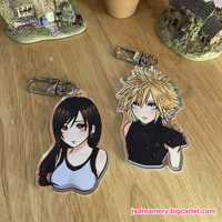 Image 3 of FINAL FANTASY VII | FF7R COLLECTION - IRIDESCENT ACRYLIC CHARM