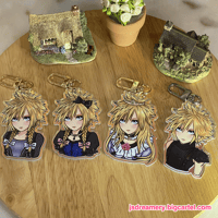 Image 5 of FINAL FANTASY VII | FF7R COLLECTION - IRIDESCENT ACRYLIC CHARM