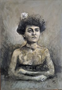 Image 1 of Original Painting Maud Wagner