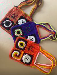 Image 2 of PRE-ORDER Halloween Crochet Tote Bag