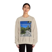 Image 2 of Palm Pathway Thank You Crewneck Sweatshirt LS The Drop
