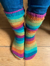 Image 3 of Wool winter / welly/ bed socks 🧦 size 6-9 uk