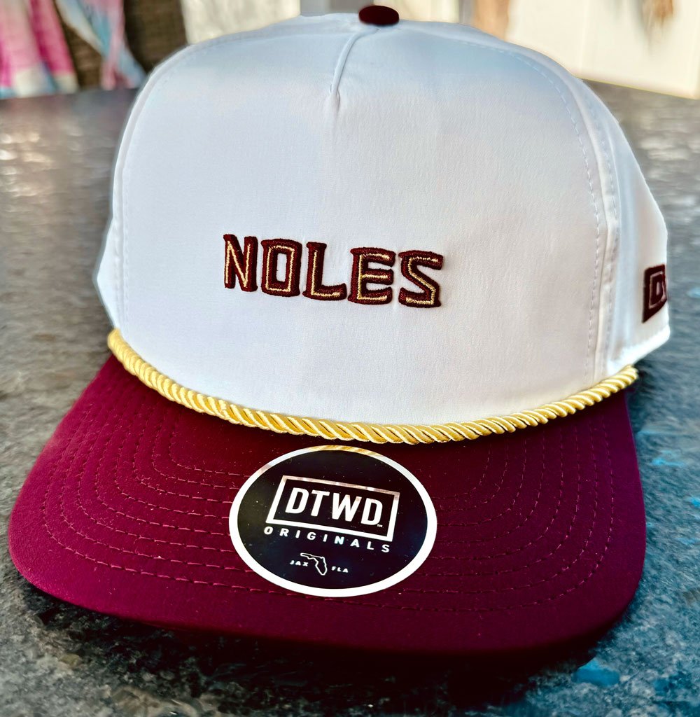 Image of Noles - caddie - garnet and white 