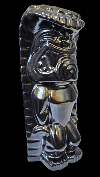Image 2 of Katiki ARTIST SERIES Ku No.1 Tiki Mug Limited Edition of 5 (Gunmetal Metallic) FREE SHIPPING