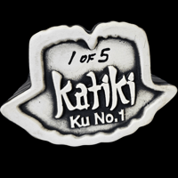 Image 4 of Katiki ARTIST SERIES Ku No.1 Tiki Mug Limited Edition of 5 (Gunmetal Metallic) FREE SHIPPING