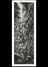 Image 2 of Inferno 8.75x24” Giclée Print 