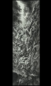 Image 3 of Inferno 8.75x24” Giclée Print 