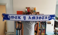 Image 2 of BUFANDA MUJERES "ROCK Y AMISTAD" AZUL