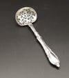 Antique Victorian Silver Suger Sifting Spoon George Unite Birmingham 1864