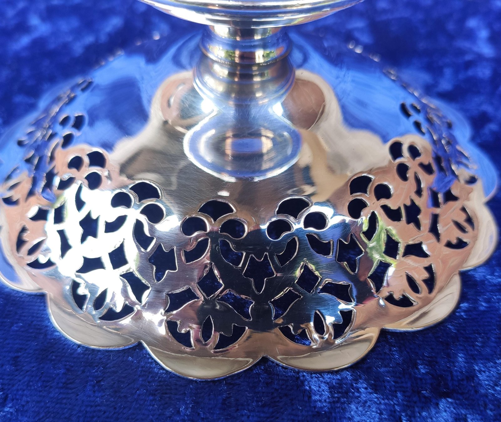 mappin & webb ヴィンテージ bon bon dish 菓子皿取っ手付き
