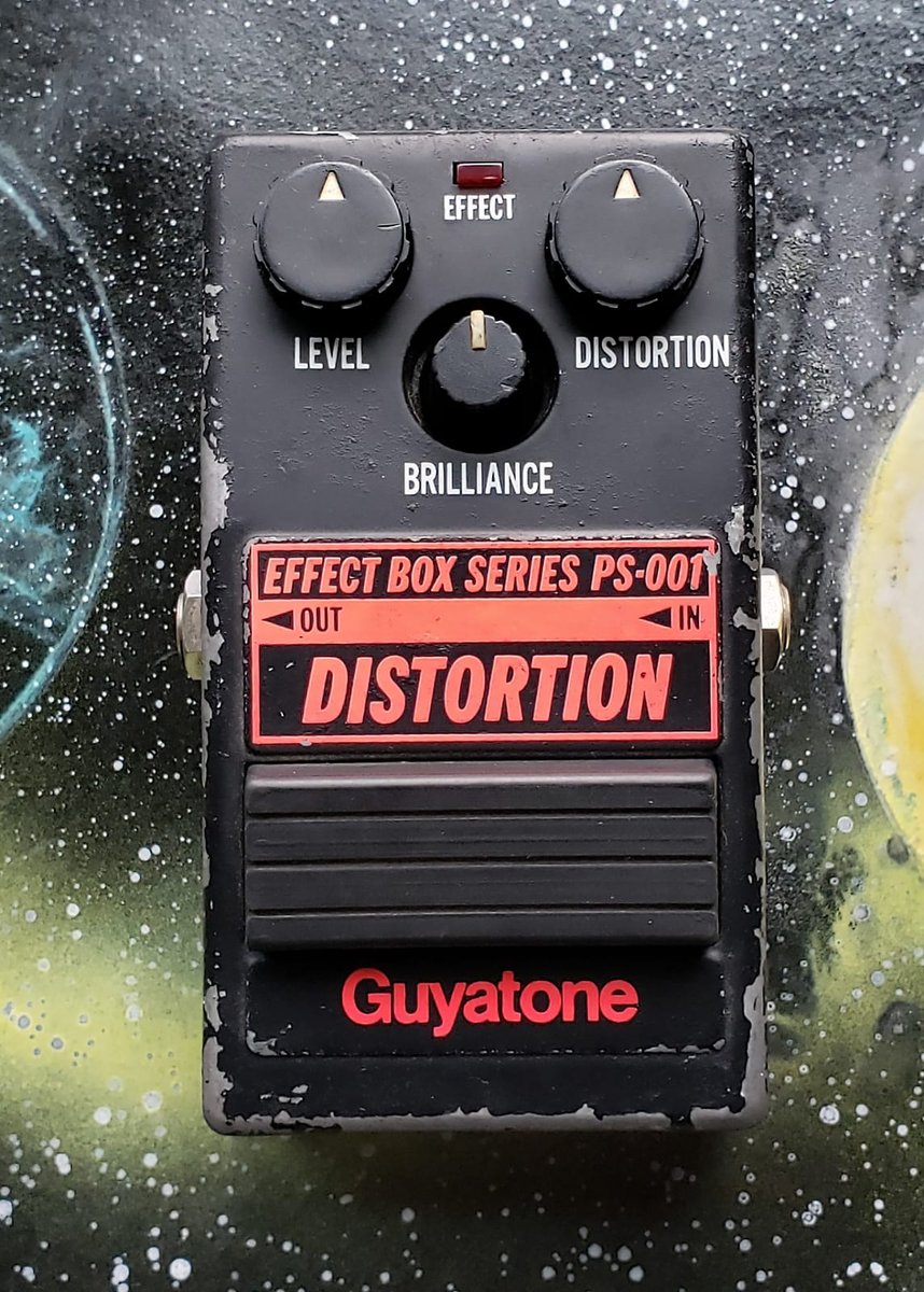 Guyatone PS-001 Distortion, Made In Japan, 1980s, FREE Guyatone PS-001 Distortion, Made In Japan, 1980s, FREE