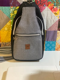 Image 1 of Houndstooth Crossbody Sling