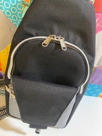 Image 2 of Houndstooth Crossbody Sling