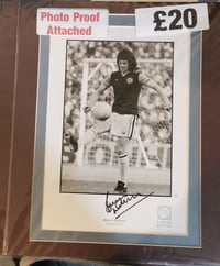 Image 1 of Signed Brian Little sign with FREE Gone to Europe sign