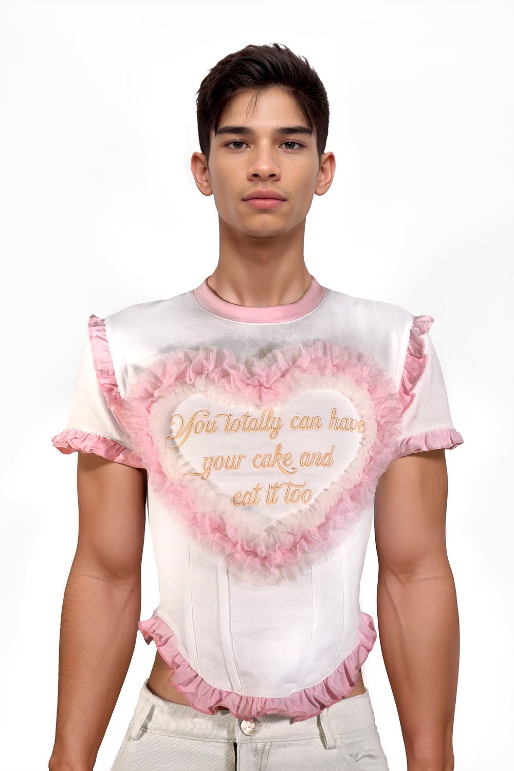 EATDACAKE corset t-shirt