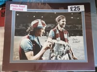 Image 1 of Second Chris Nicholl signed photo with FREE Gone to Europe sign 