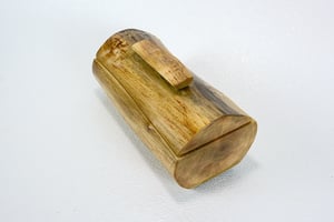 Image of Maple Wood Rustic Keepsake box, County Style Gift Box, Rustic Home Decor, Wooden Treasure