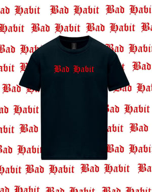 Image of Bad Habit T Shirt  Jade Helliwell X Mamma Established Collaboration *Limited Edition*