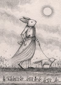 Image 2 of 'Headed to Town' Greeting Card