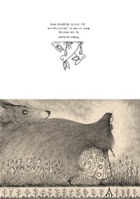 Image 3 of 'Follow me home' Greeting Card