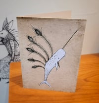 Image 1 of 'The Last Narwhal' Greeting Card