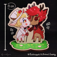 Image 2 of [PREORDER] Radioapple x Animal Crossing Wooden Standee