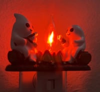 Ghost Campfire Nightlight