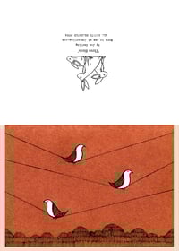 Image 3 of 'Three Birds' Greeting Card