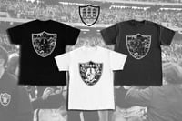 Image 2 of "Shield Of Honor" By 3 Kings in Charcoal Heather Shirt