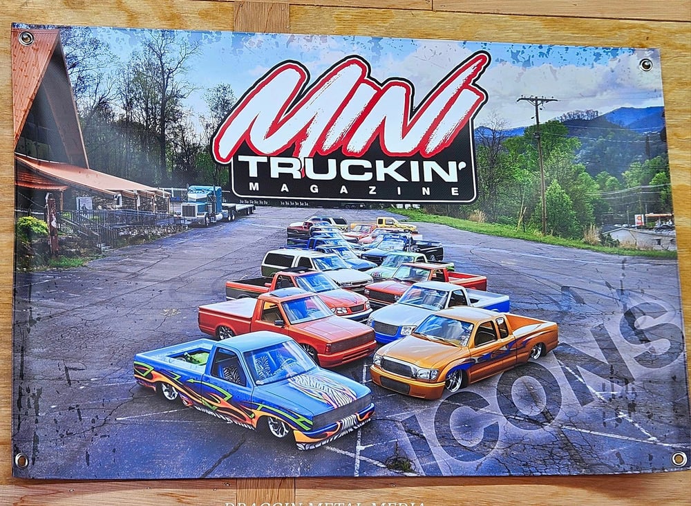 Mini Truckin' Icons Banner