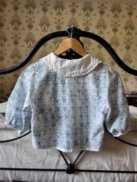 Image 3 of Hand Printed Cropped Blouse XXS